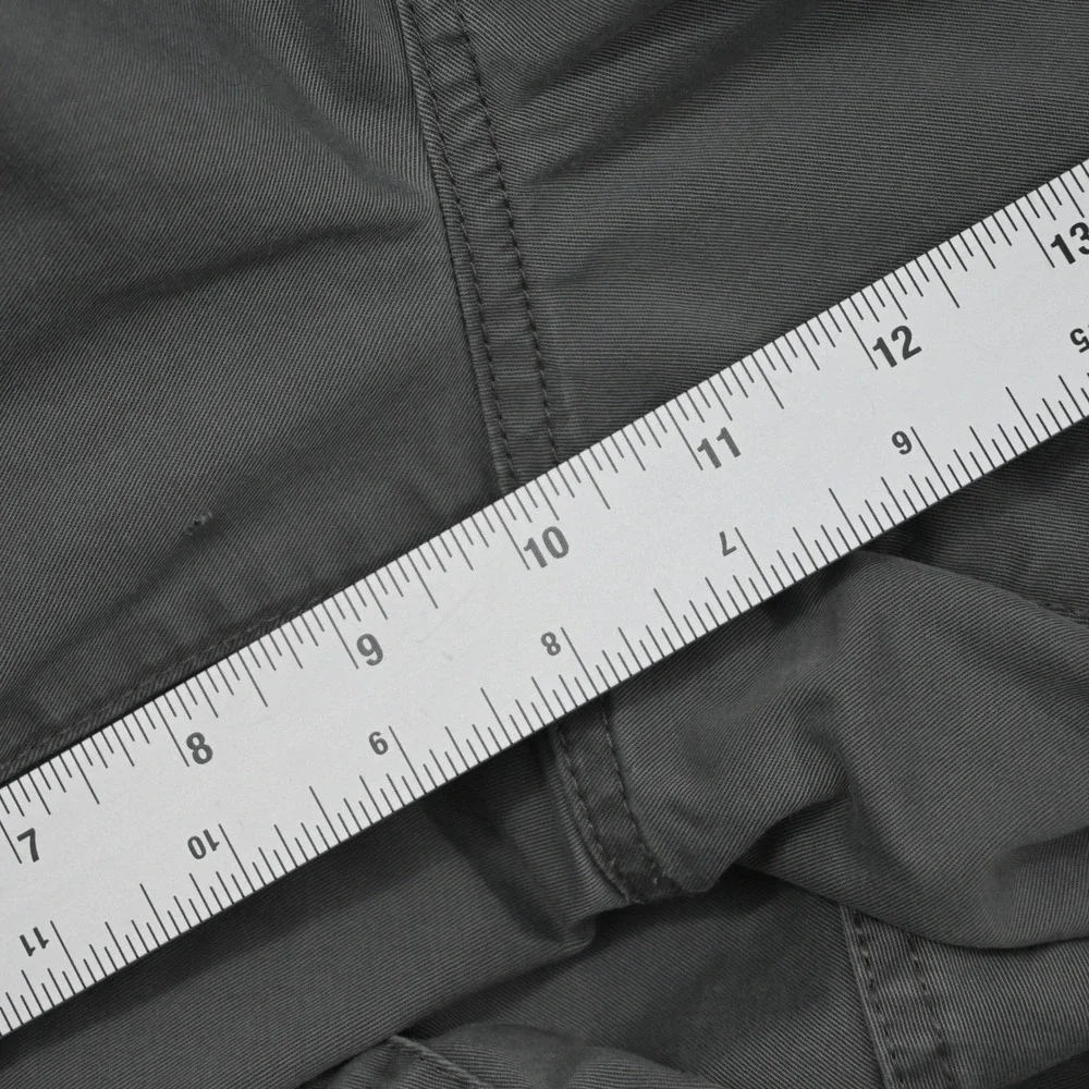 The North Face Shorts Mens 38‎ Regular Gray Chino Flat Front Zipper Pocket